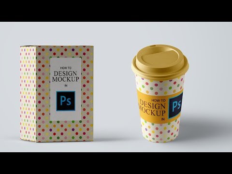 How to Design Mockup in Photoshop | Adobe Photoshop Tutorial