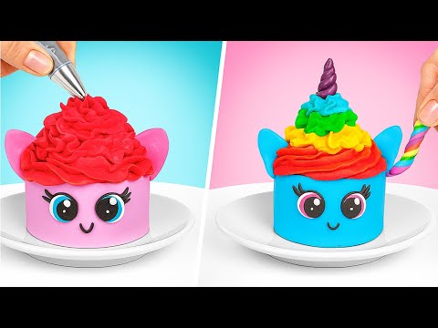 π§ Cutest & Yummiest Cupcakes Ever! ππ¦ Cactus, Orange & Mini Unicorn Cake DIY ππ΅