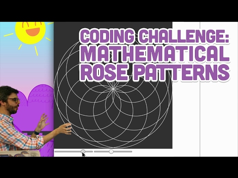 Coding Challenge #55: Mathematical Rose Patterns
