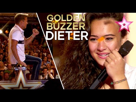 15-year-old moves EVERYONE with her voice 🥹🎤 & Dieter presses the GOLDEN BUZZER 😭💫 | The Supertalent