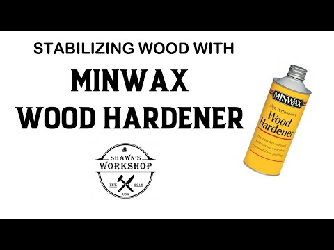Stabilizing Wood Knife Handles with Minwax Wood Hardener