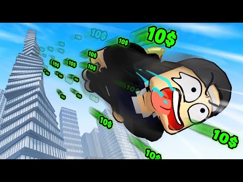 Flying 5,419,231 Feet To The Ground in Roblox Skydiving Simulator