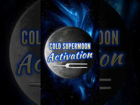 Cold Supermoon Activation 🌕 Winter Solstice Warmth ☀️ 210.42, 126.22, 136.1 Hz Tuning Forks (Alpha)