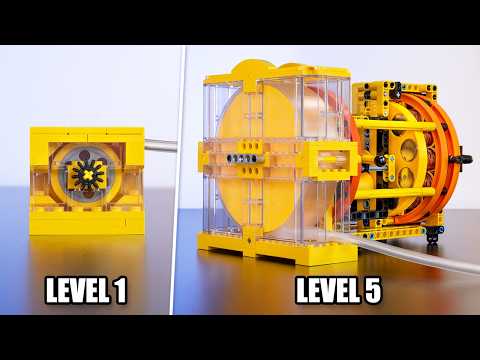 Making a Powerful Lego BLADELESS Turbine Generator!