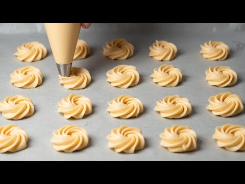 Cookies in 5 minutes! I bake them every day! Just 3 ingredients!