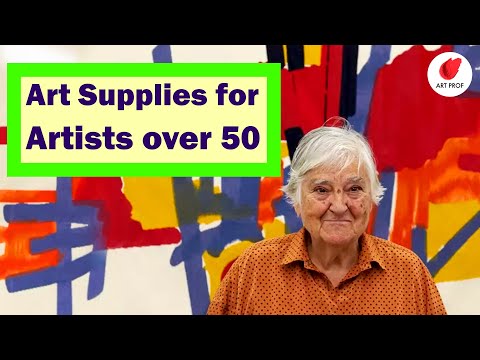 Artists Over 50: Practical, Fun Art Supplies