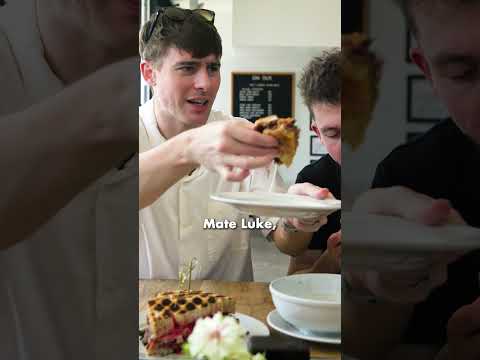 Two Brits try Bone Broth Soaked Sandwich!
