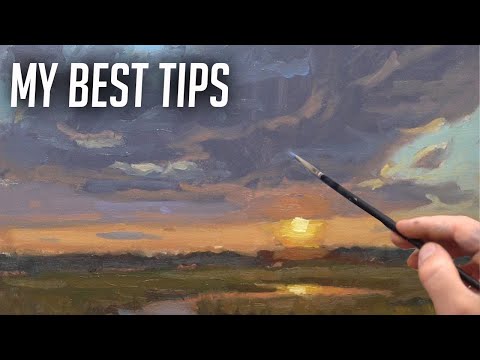 Watch this video before you try painting clouds
