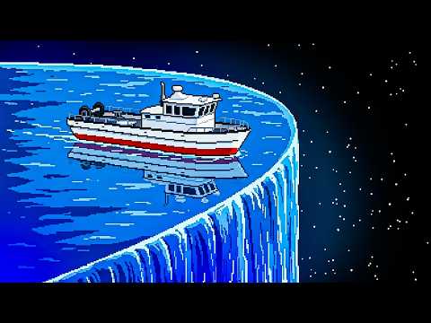 I drove a fishing boat off edge of the world