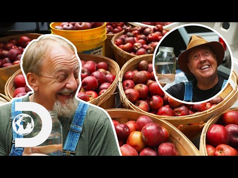 Mark & Digger Set Out To Make Apple Brandy From 1800s! | Moonshiners