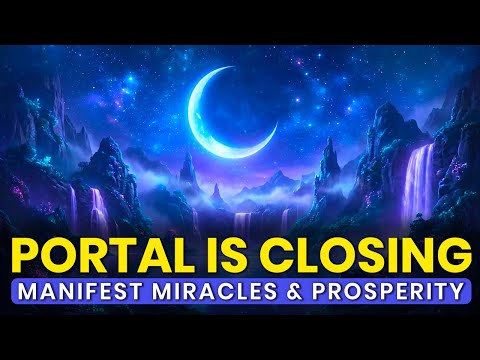 New Moon Portal is Closing: Don’t Miss the Final Chance to Manifest Miracles & Prosperity (111 Hz)