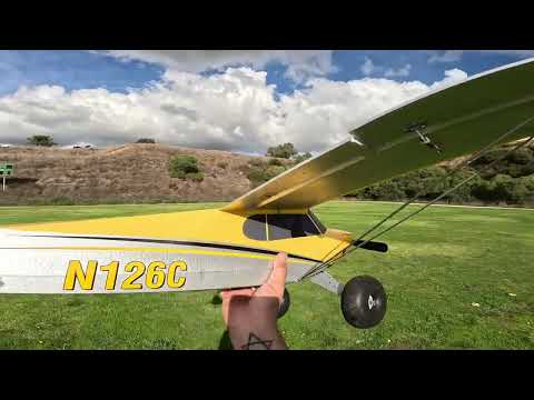First time flying a rc plane