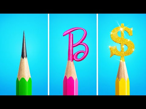 THINK SMARTER, LEARN BETTER 📚🤯 Creative School Hacks And DIY Ideas by 123 GO! Genius