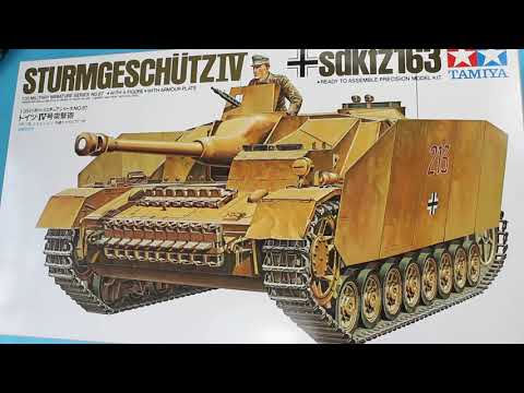Tamiya 1/35 Sturmgeschütz IV, (Stug IV) Step by Step Full Build Video, Part 1