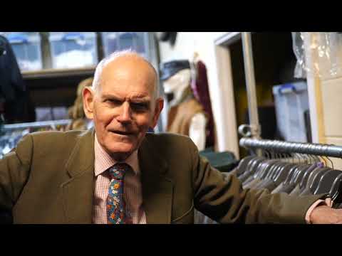 David Saxby talking about Men's Style The Ascot Grey Morning Coat Formal Wear Moss Bros
