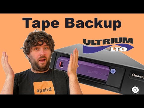 Should I use TAPE BACKUP in 2023? LTO-5 Drive with Proxmox Backup Server