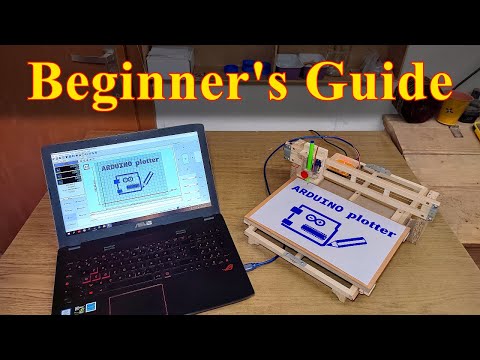 How to PROGRAM your pen plotter with 28BYJ-48 steppers + RC servo
