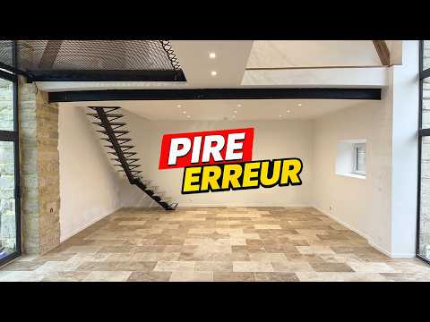 The WORST Mistake on the Construction Site: Travertine... We Regret It! - EP107 - Home Renovation