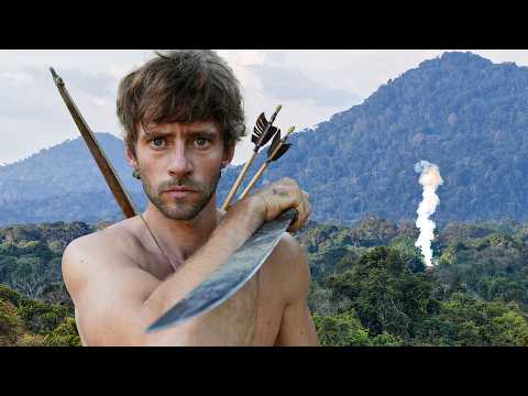 7 Days Solo Amazon Jungle Survival | No Food, Water, or Shelter