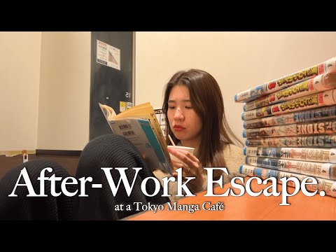 The Introvert’s Heaven in Japan: A Perfect Escape at a Tokyo Manga Café📚［6pm-11pm］