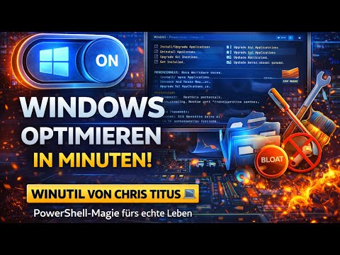 WinUtil erklärt: 1 PowerShell-Befehl verändert DEIN Windows!