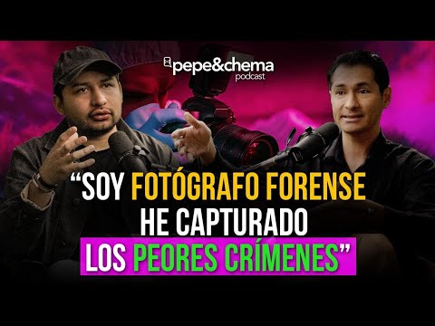 Fotógrafo Forense narra las peores cosas que le tocó ver | pepe&chema podcast