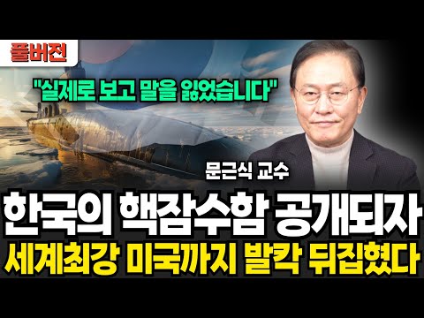 한국의 핵잠수함 공개되자 세계최강 미국까지 발칵 뒤집혔다 (문근식 교수 / 풀버전)