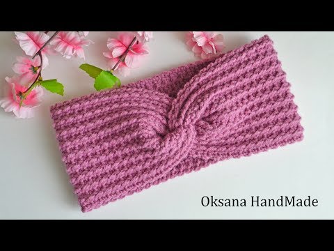 Crochet headband