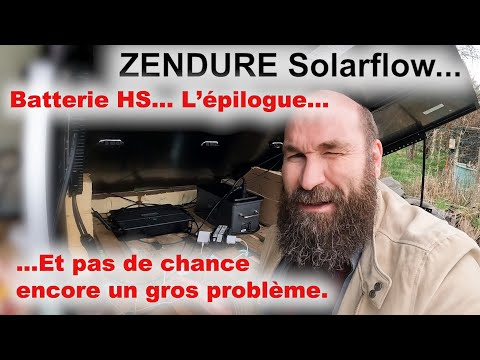 Zendure Solarflow - Batterie HS... Suite et Fin... on remballe tout. Et la 2ème batterie aussi...