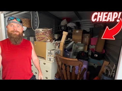 Cheapest abandoned storage unit! This is what we found FULL VERSION