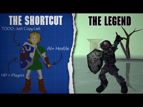 Dark Link: How a Lazy Dev Shortcut Created a Legendary Zelda Icon