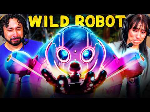 THE WILD ROBOT HAD US BAWLING!! MOVIE REACTION! Dreamworks Animation | Full Review | Lupita Nyong'o