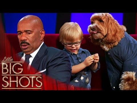 Steve Harvey Gets Upstaged AGAIN By This ADORABLE Dynamic Duo! | Little Big Shots