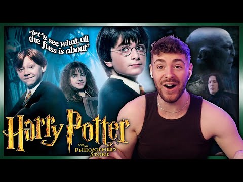 First Time watching Harry Potter!! (and the philosophers stone) *harry potter reaction*