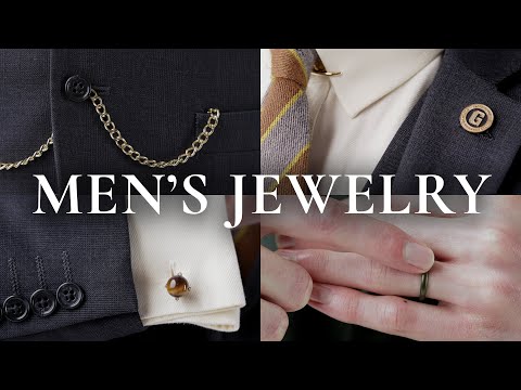 Men's Jewelry: All About Rings, Chains, & More Accessories