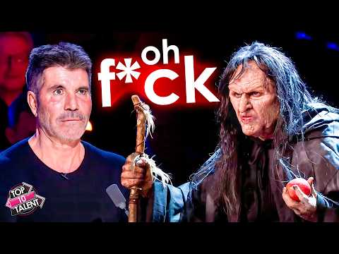 FREAKIEST Auditions That SCARED The Judges To DEATH! 😨