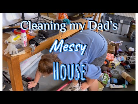 Transforming my dads cluttered and chaotic kitchen into something cozy and clean