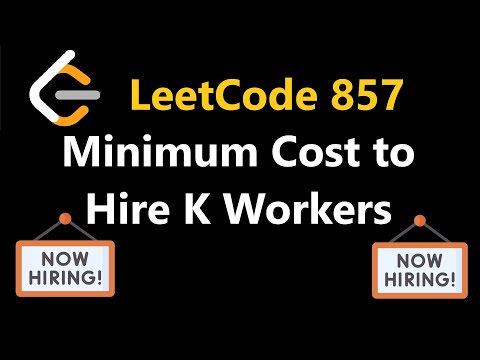 Minimum Cost to Hire K Workers - Leetcode 857 - Python
