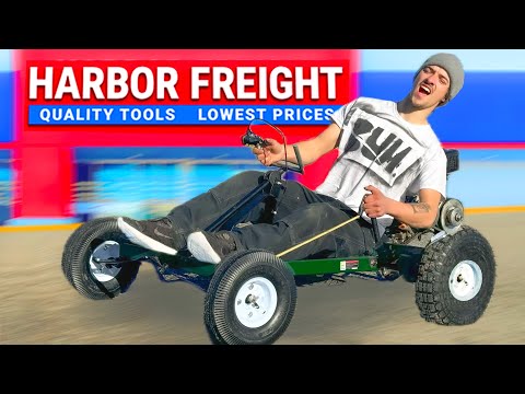 I Built a Go Kart From Harbor Freight Parts