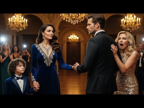 Забытую жену не ждали на гала… пока она не вошла с ребёнком и тайной