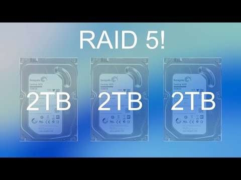 Moving From A RAID 0 To RAID 5 HDD Setup!