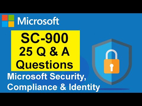 SC-900 Exam Practice Questions | Q & A with Explanations