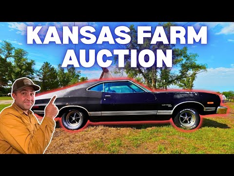 This Rural Kansas Farm Auction had some RARE Vehicles! What will I Buy???