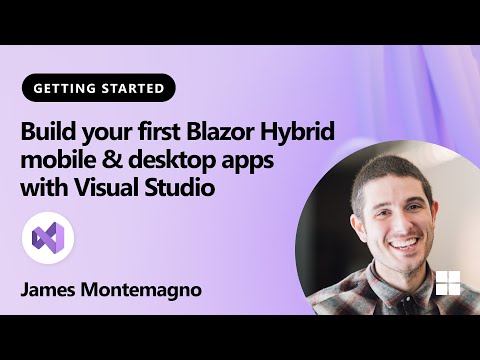 Build your first Blazor Hybrid mobile & desktop apps with Visual Studio