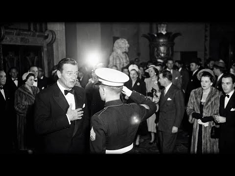 John Wayne Met a Real Iwo Jima Marine at His Movie Premiere—That Salute Changed Everything