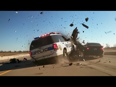 Most BRUTAL High-Speed Police Chases Caught on Dashcam 2025! You Wouldn't Believe if Not Filmed!