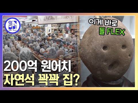 애완돌? 자연석! 46년 수집왕이 선보이는 희귀한 돌그림