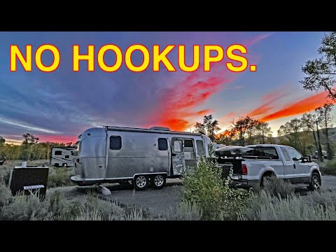 One Week of NO HOOKUP RV Camping