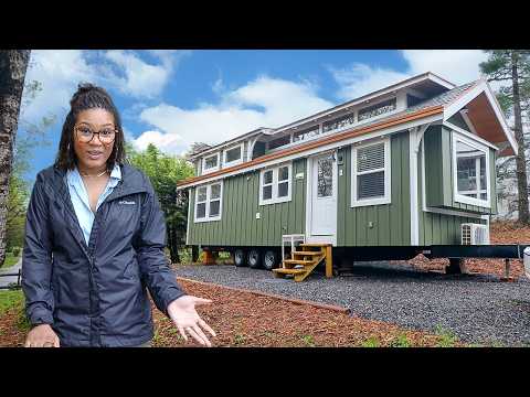 Her magical Tiny Home Village in the woods (North Carolina)