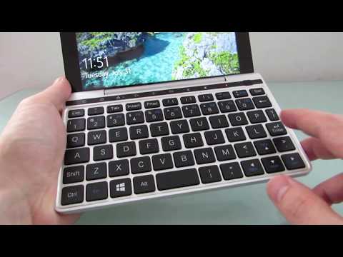 GPD Pocket 2 keyboard and touch sensor